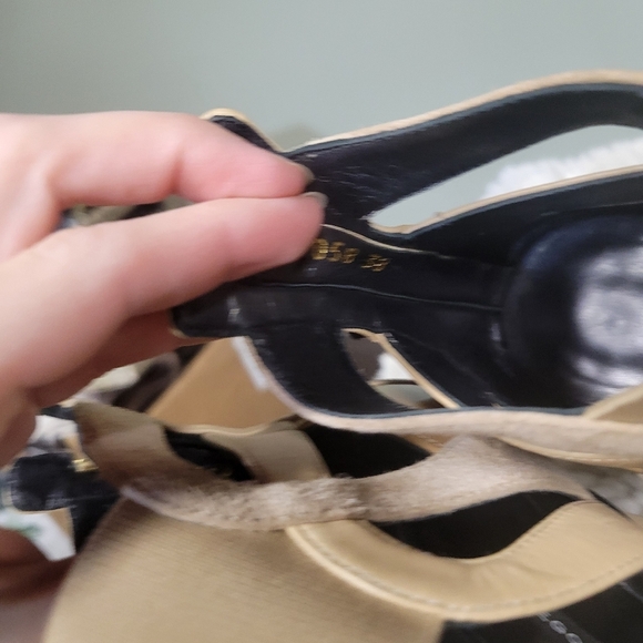 Diego Dolcini Chic Tan Strappy Heels - Picture 8 of 10